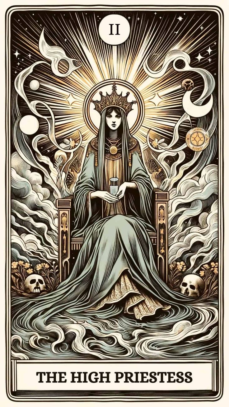 sacerdotisa, Yoga Nidra y Arcanos del Tarot
